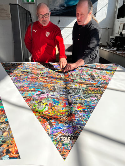 Printing Large Scale with artist Rus Kitchin