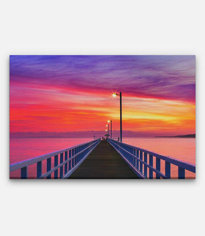 Sunset Pier - Bells Fine Art