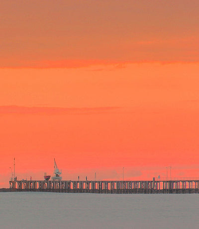 Old Lorne Pier sunrise - Bells Fine Art