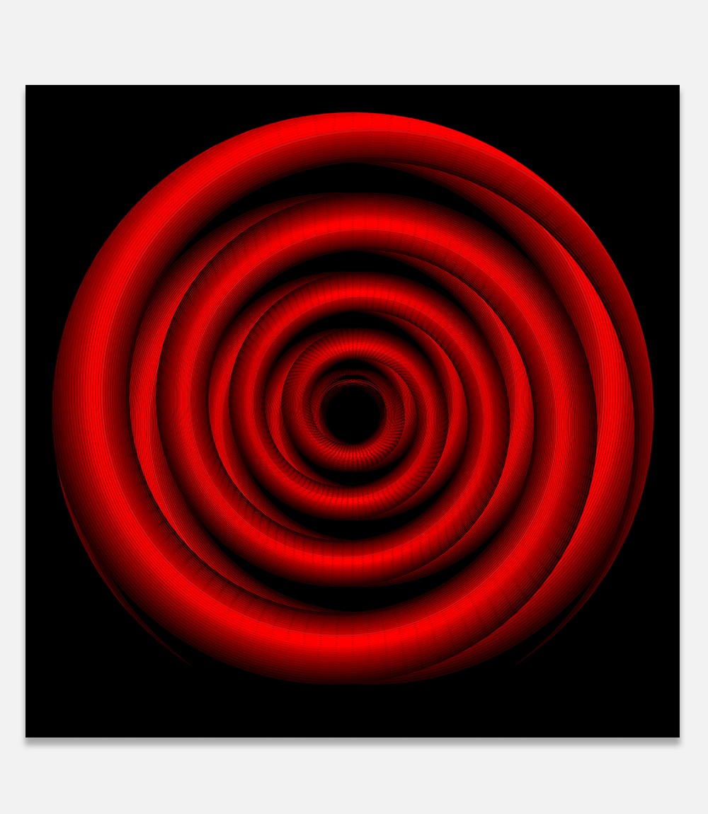 Fibonacci Multi Directional Twist Sink Hole - Bells Fine Art
