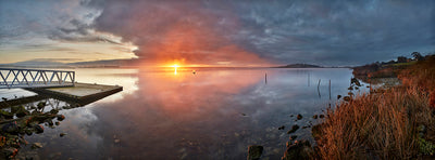 Lake Connewarre at sunrise - Bells Fine Art
