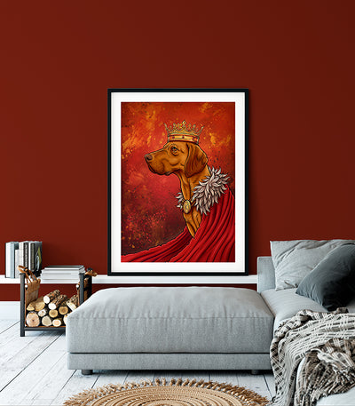 Portrait of a King | Limited Edition - Bells Fine Art